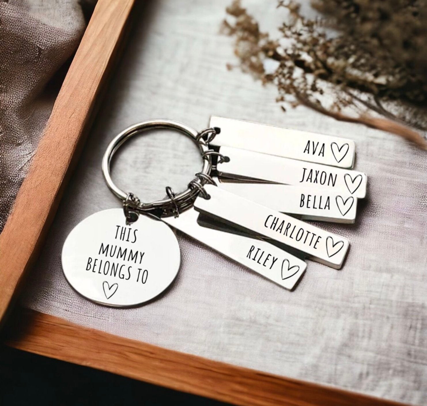 Personalised Keyrings