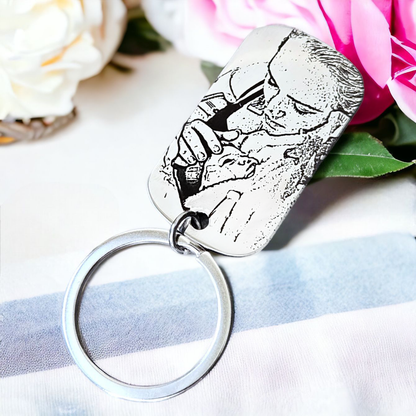 Personalised Photo Art Keyring