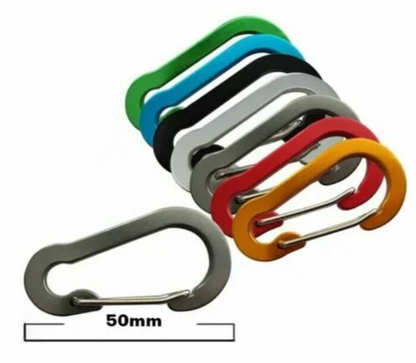 Personalised Carabiner Clips (Pack 5)