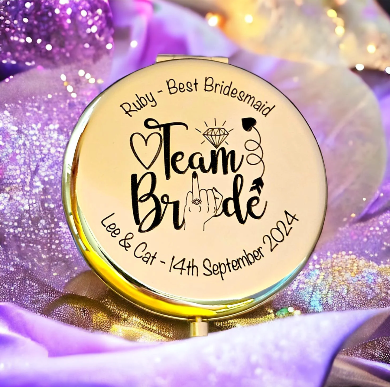 Personalised Compact Mirrors