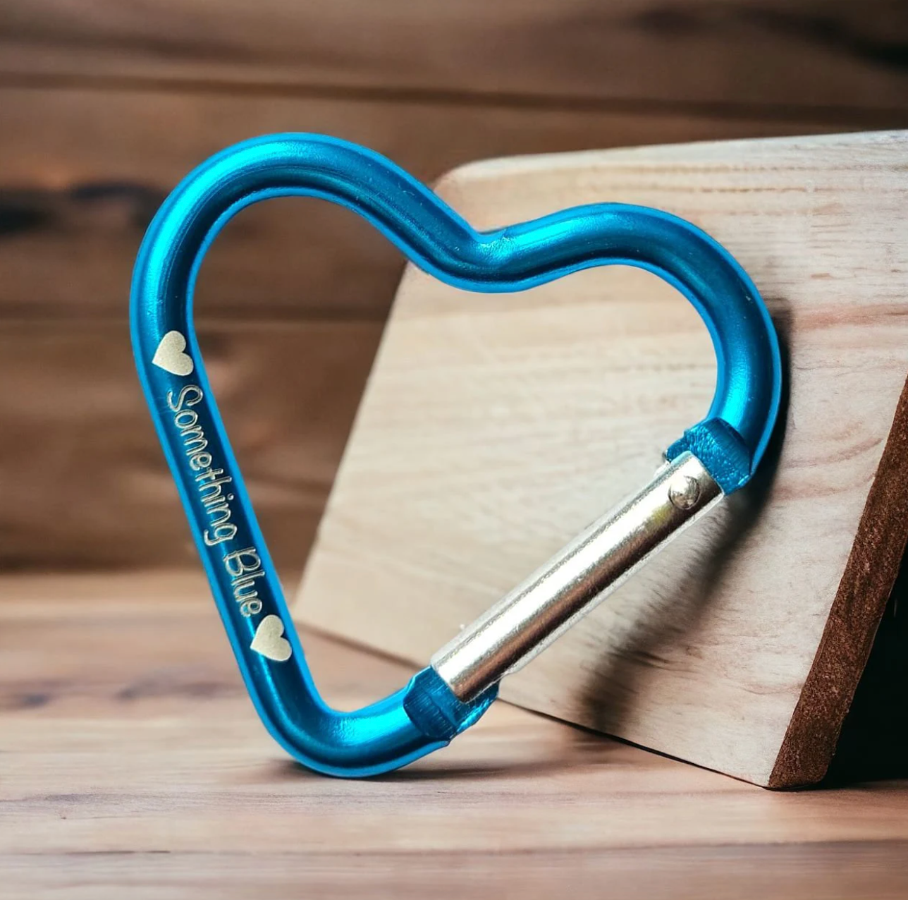 Personalised Heart Carabiners (Pack 3)