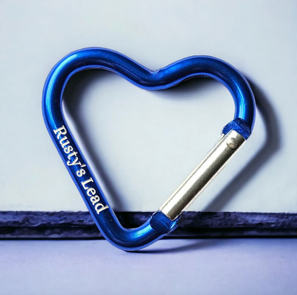 Personalised Heart Carabiners (Pack 3)