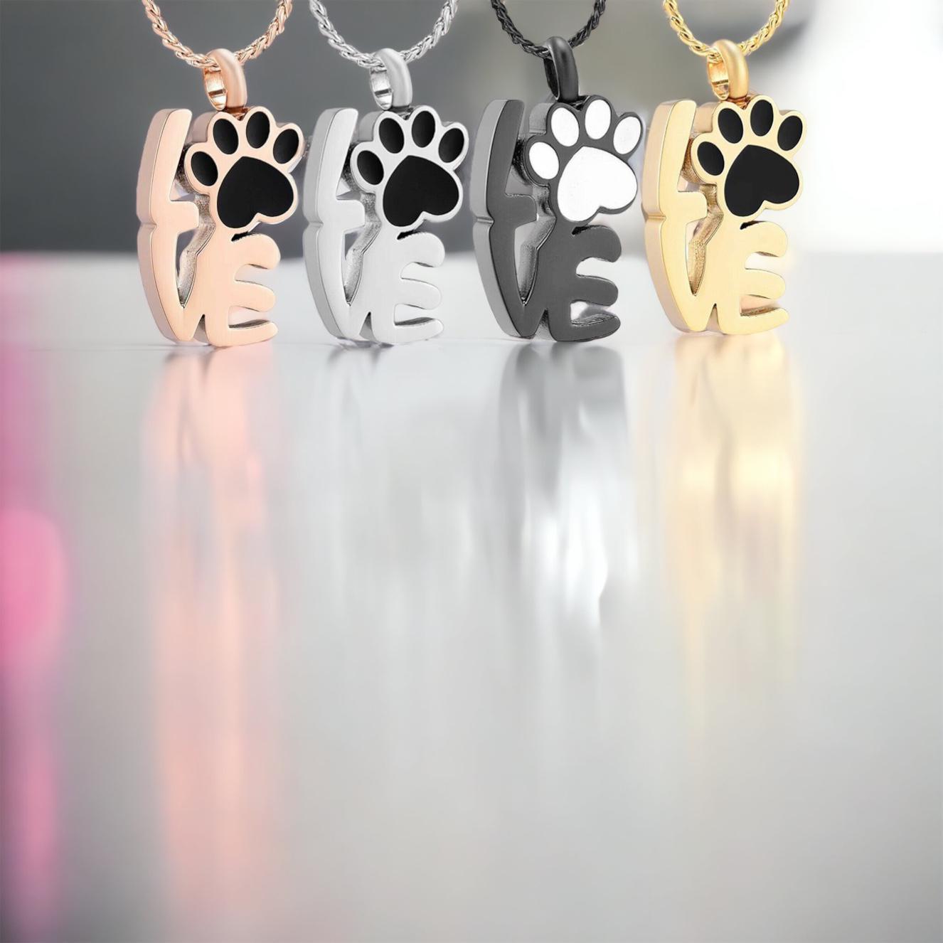 Personalised Love Pet Urn Necklace