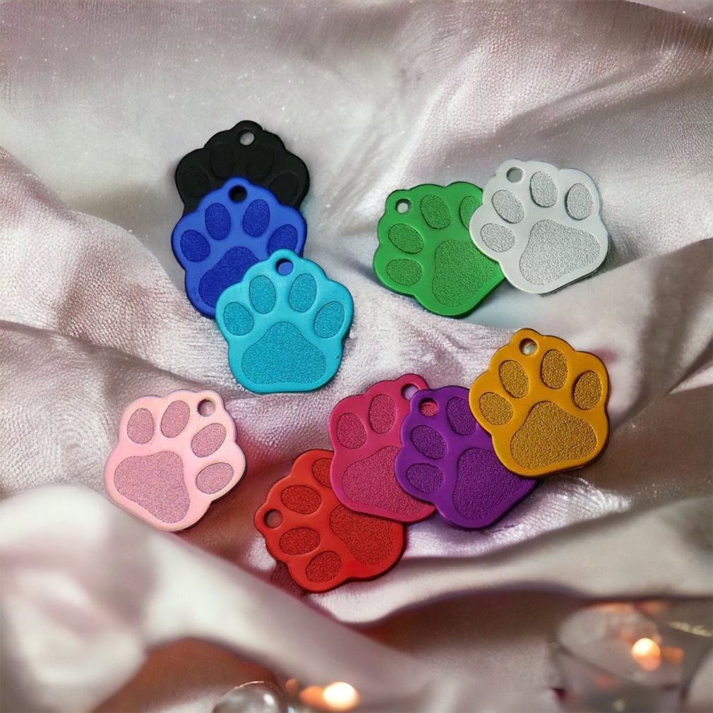 Personalised Paw ID Tags