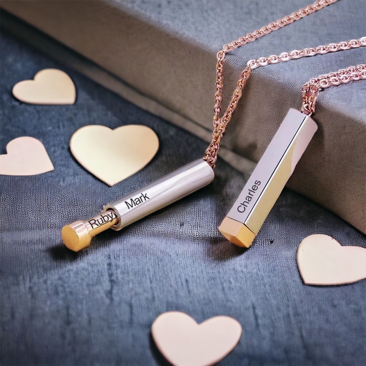 Personalised Secret Name Necklaces