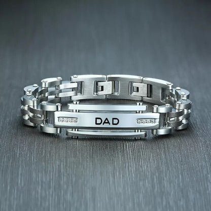 Personalised Dad Bracelet