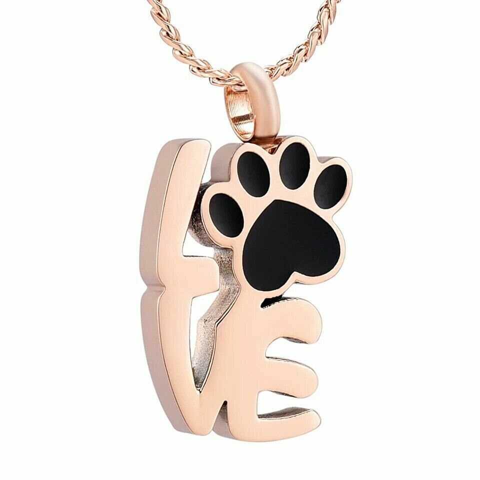 Personalised Love Pet Urn Necklace