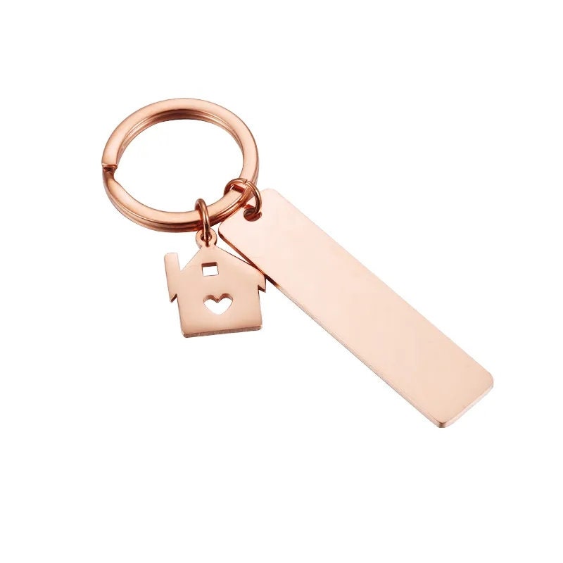 Personalised Home Keyring