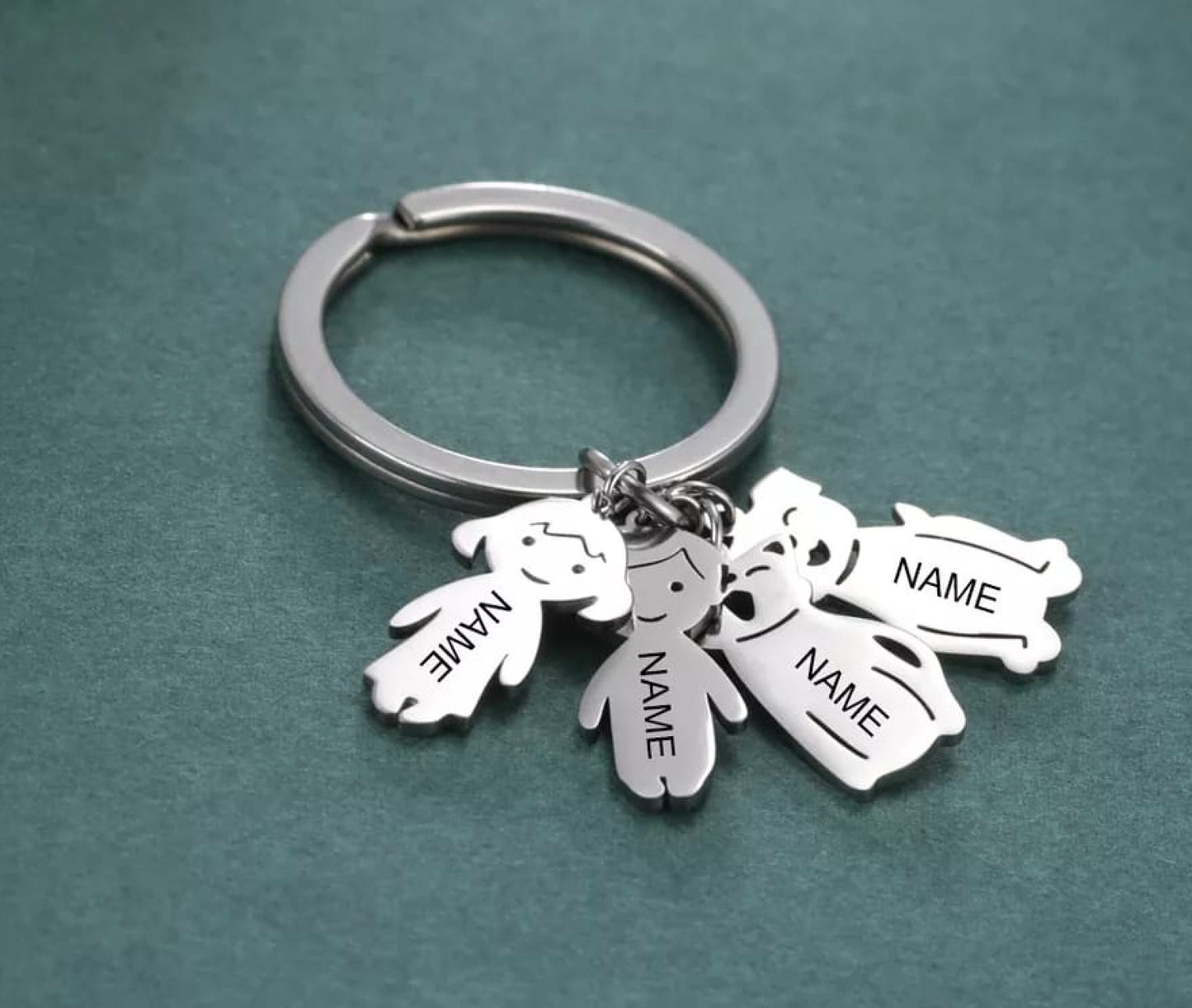 Personalised Family Keyring