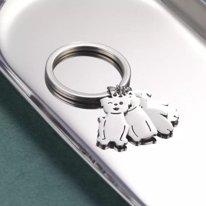 Personalised Family Keyring