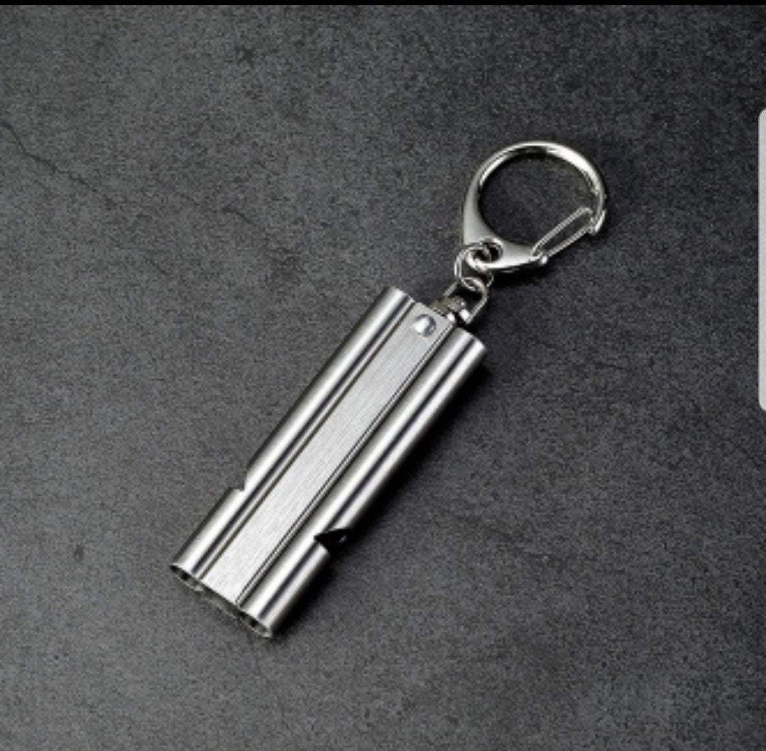 Personalised Stainless Steel Whistle