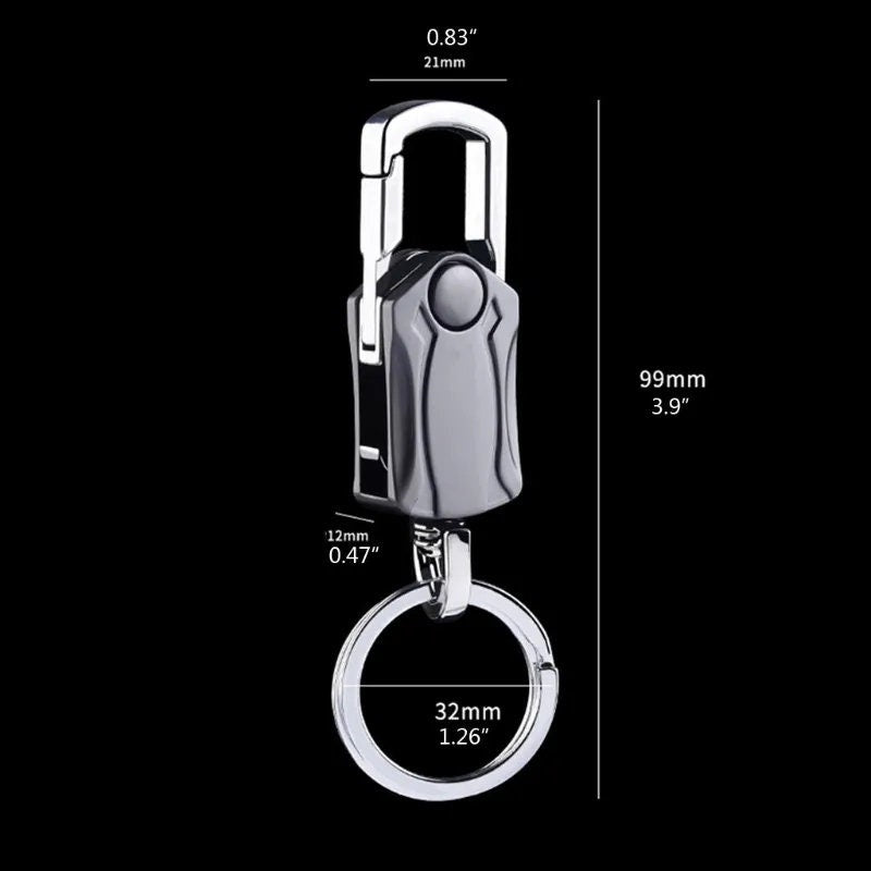 Multipurpose Personalised Spinner Keyring