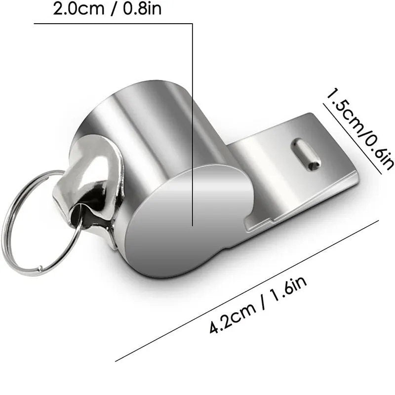 Personalised Stainless Steel Whistles