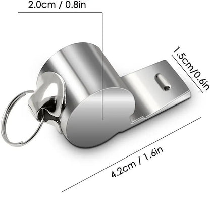 Personalised Stainless Steel Whistles