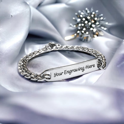 Personalised Silver Bracelet